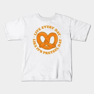 Funny Pretzel Quote Kids T-Shirt